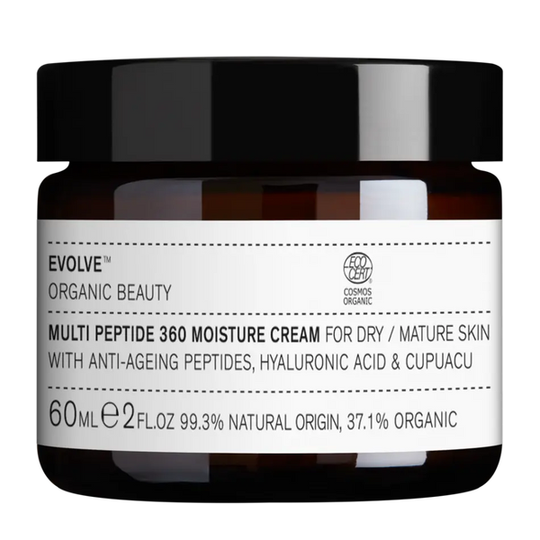 Evolve Organic Beauty - Face Cream - Multi Peptide 360 Moisture Cream for Dry Skin