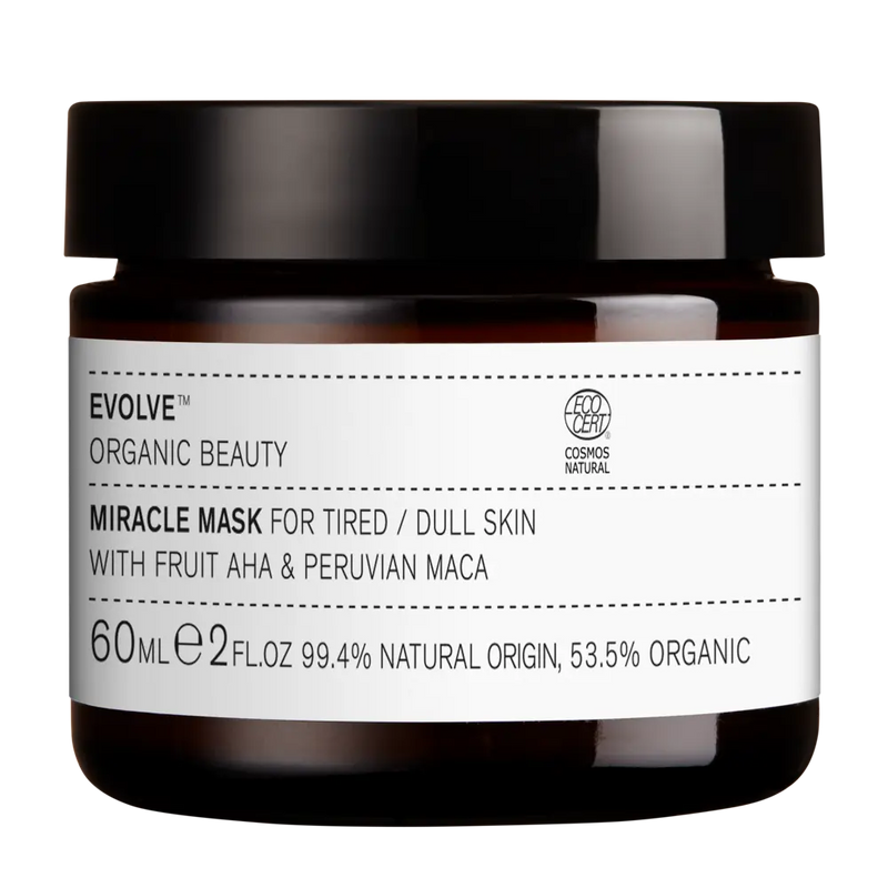 Evolve Organic Beauty - Face Mask - Miracle Mask with Fruit AHA and Peruvian Maca