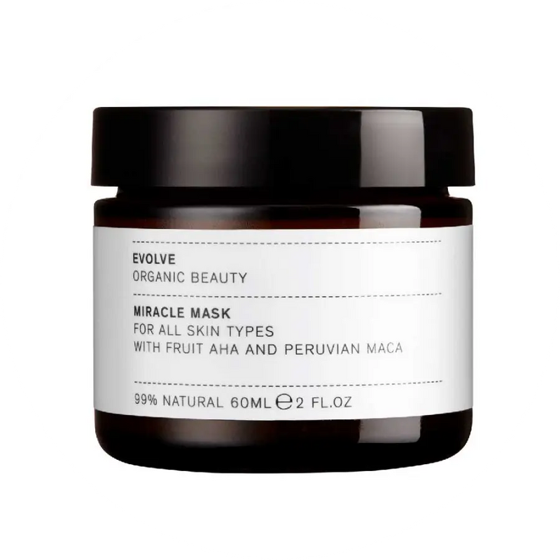 Evolve Organic Beauty - Face Mask - Miracle Mask with Fruit AHA and Peruvian Maca