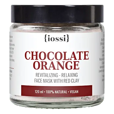 Iossi - Face Mask - Chocolate & Orange Revitalizing Relaxing Face Mask with Red Clay