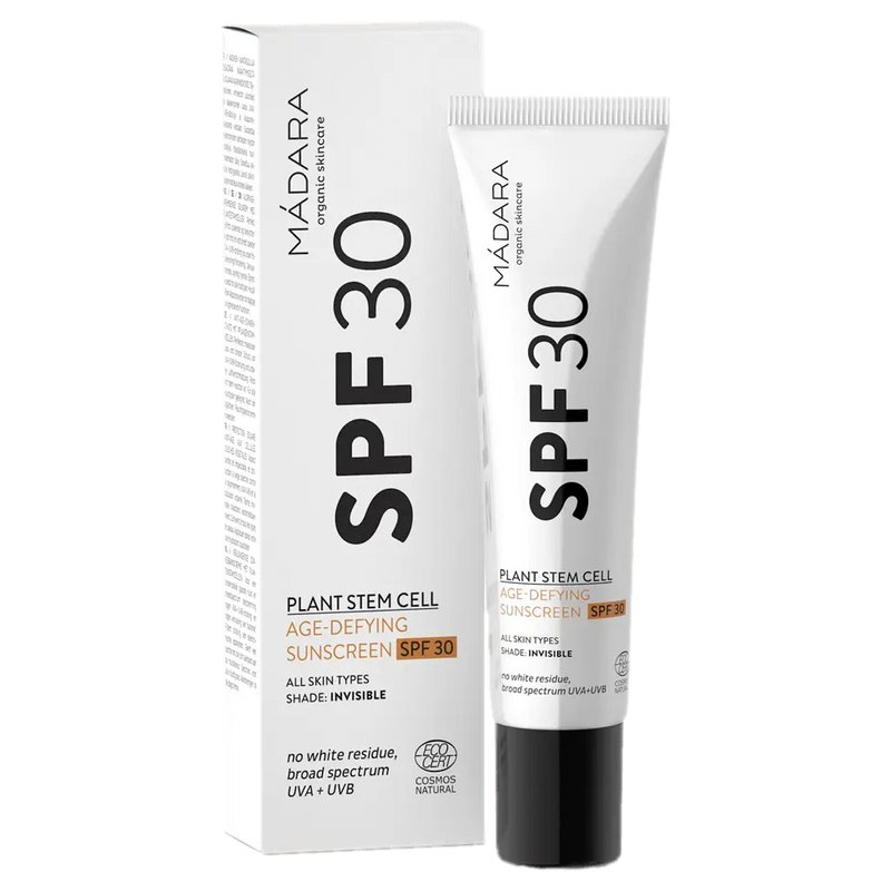 Madara Organic Skincare - Face Sunsceen - Plant Stem Cell Age Defying Tinted Sunscreen SPF30